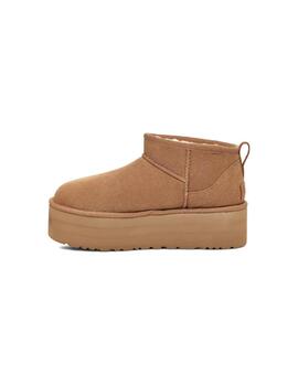 Botas UGG Classic Ultra Mini Platform chestnut de mujer