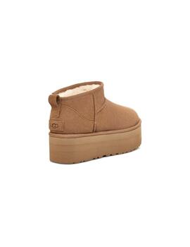 Botas UGG Classic Ultra Mini Platform chestnut de mujer