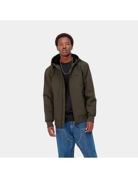 Chaqueta Carhartt Wip Hooded Sail cypress/black para hombre