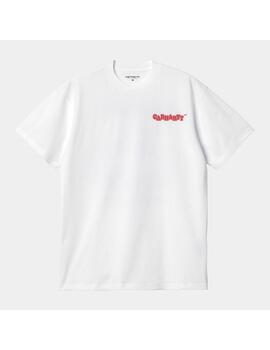 Camiseta Carhartt Wip S/S Fast Food white/red de hombre