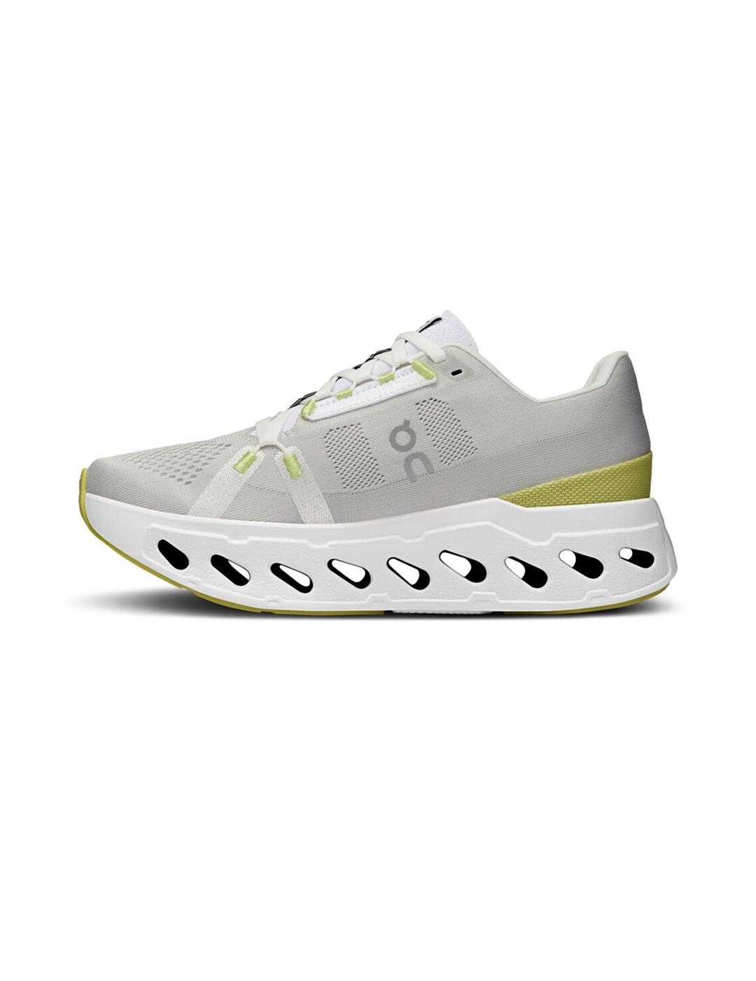 On Running Cloudeclipse 1 gris blanco de mujer