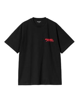 Camiseta Carhartt Wip S/S Rocky negra de hombre