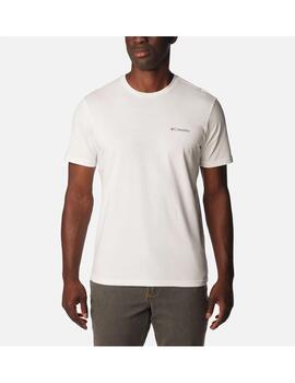 Camiseta Columbia Rapid Ridge II blanca de hombre