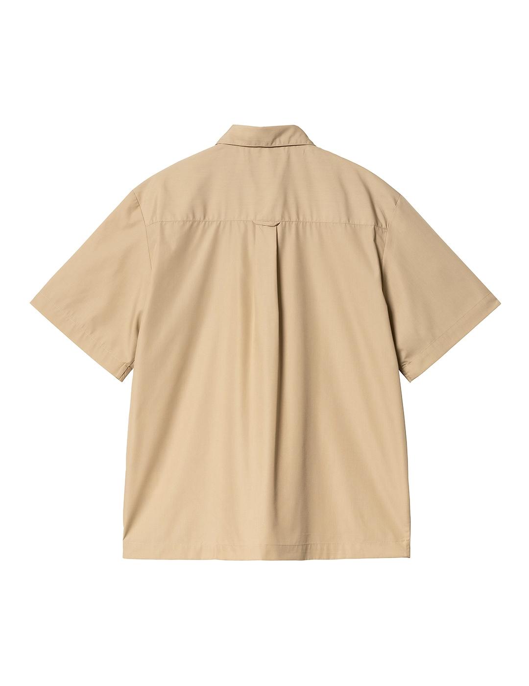 Camisa Carhartt Wip Craft beige de hombre