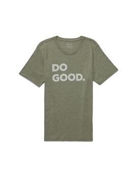 Camiseta Cotopaxi Do Good Organic verde de hombre