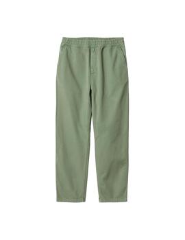 Pantalón Carhartt Wip Flint Pant verde lavado de hombre