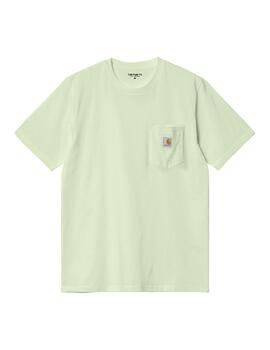 Camiseta Carhartt Wip S/S Pocket verde de hombre