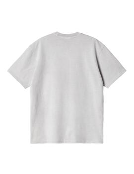 Camiseta Carhartt Wip S/S Duster Script gris lavado hombre