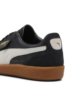 Zapatillas Puma Palermo piel negra de mujer y hombre