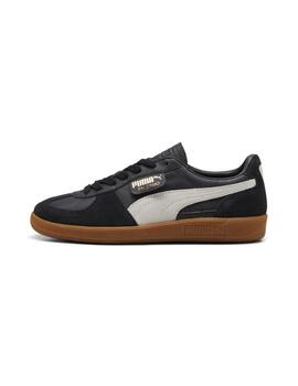 Zapatillas Puma Palermo piel negra de mujer y hombre