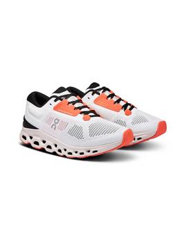 On Running Cloudstratus 3 blanca naranja de mujer