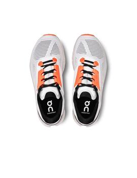 On Running Cloudstratus 3 blanca naranja de mujer