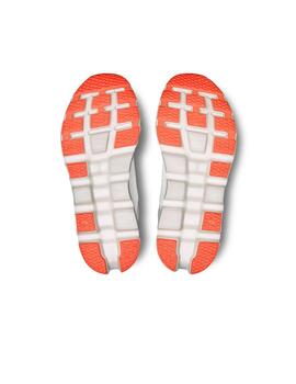 On Running Cloudstratus 3 blanca naranja de mujer