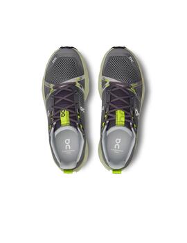 On Running Cloudsurfer Trail gris oscuro lima de hombre