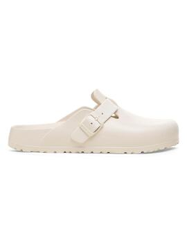 Zuecos Birkenstock Boston Eva crudo de mujer