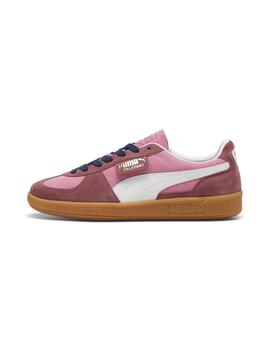 Zapatillas Puma Palermo malva con rosa de mujer