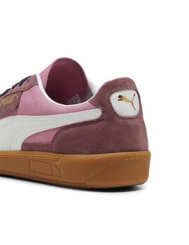 Zapatillas Puma Palermo malva con rosa de mujer