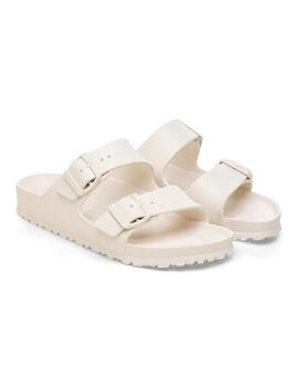 Sandalias Birkenstock Arizona Eva blanco roto de mujer