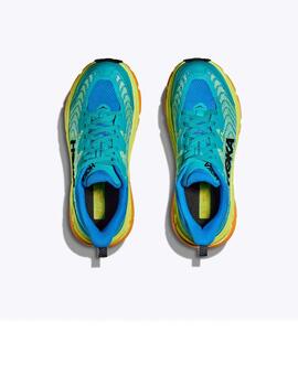 Zapatillas Hoka One One Mafate Speed 4 verde de hombre