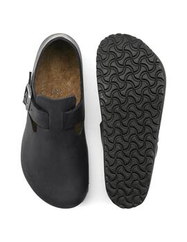 Zapatos Birkenstock London piel negra de mujer y hombre