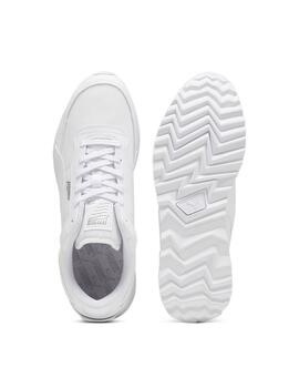 Zapatillas Puma Road Rider en piel blancas de mujer