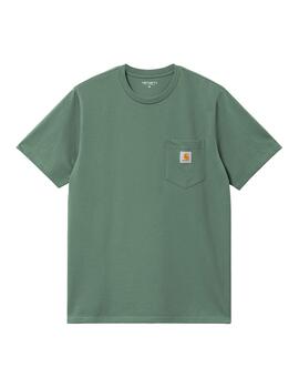 Camiseta Carhartt Wip S/S Pocket duck green