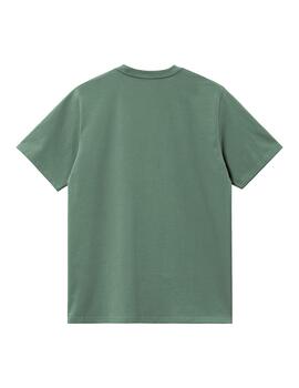 Camiseta Carhartt Wip S/S Pocket duck green