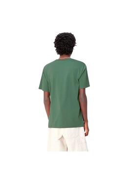 Camiseta Carhartt Wip S/S Pocket duck green