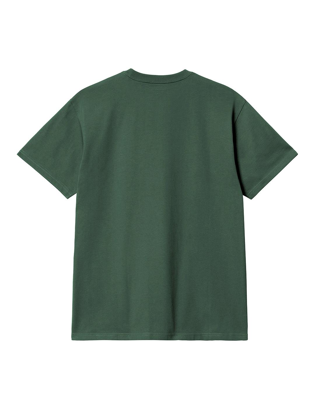 Camiseta Carhartt Wip S/S Chase verde de hombre