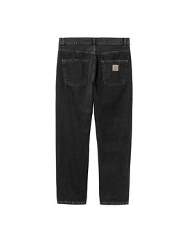 Pantalones Carhartt Wip Newel negro stone washed de hombre