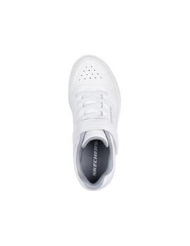 Zapatillas Skechers Quick Street blanca de niño