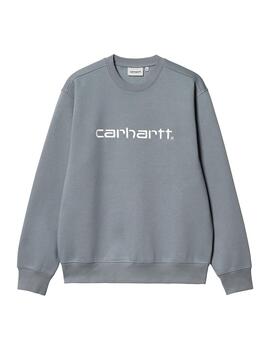 Sudadera Carhartt Wip gris medio de hombre