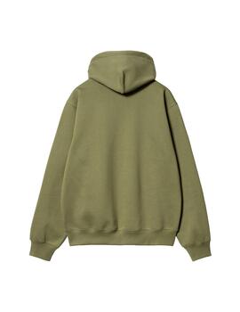 Sudadera Carhartt Wip Hooded verde de hombre