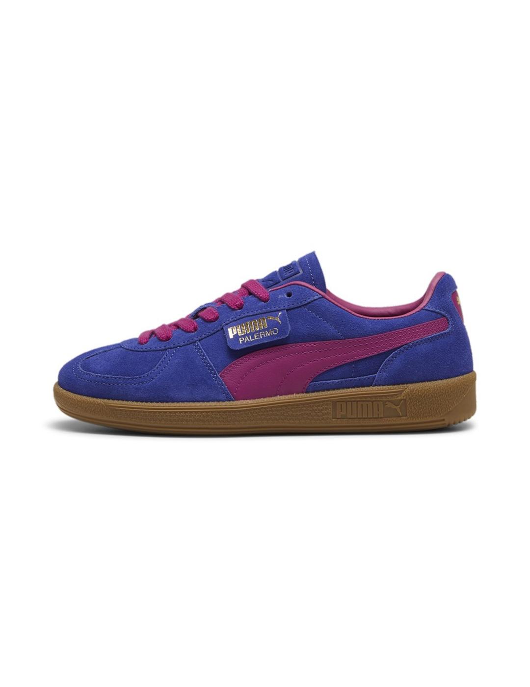 Zapatillas Puma Palermo azulón de mujer