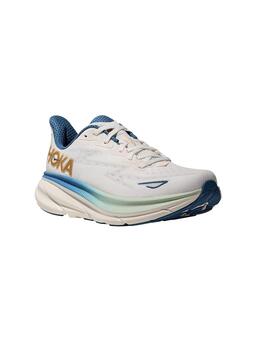 Zapatillas Hoka Clifton 9 blanca de hombre