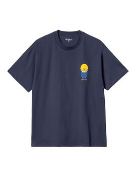 Camiseta Carhartt S/S Sumimasen marino de hombre