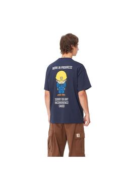 Camiseta Carhartt S/S Sumimasen marino de hombre