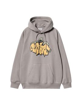 Sudadera Carhartt Wip Hooded gris medio de hombre