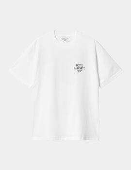 Camiseta Carhartt Wip S/S Hotel Keys blanca de hombre