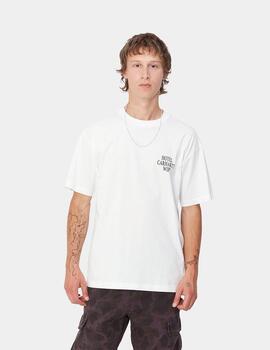 Camiseta Carhartt Wip S/S Hotel Keys blanca de hombre