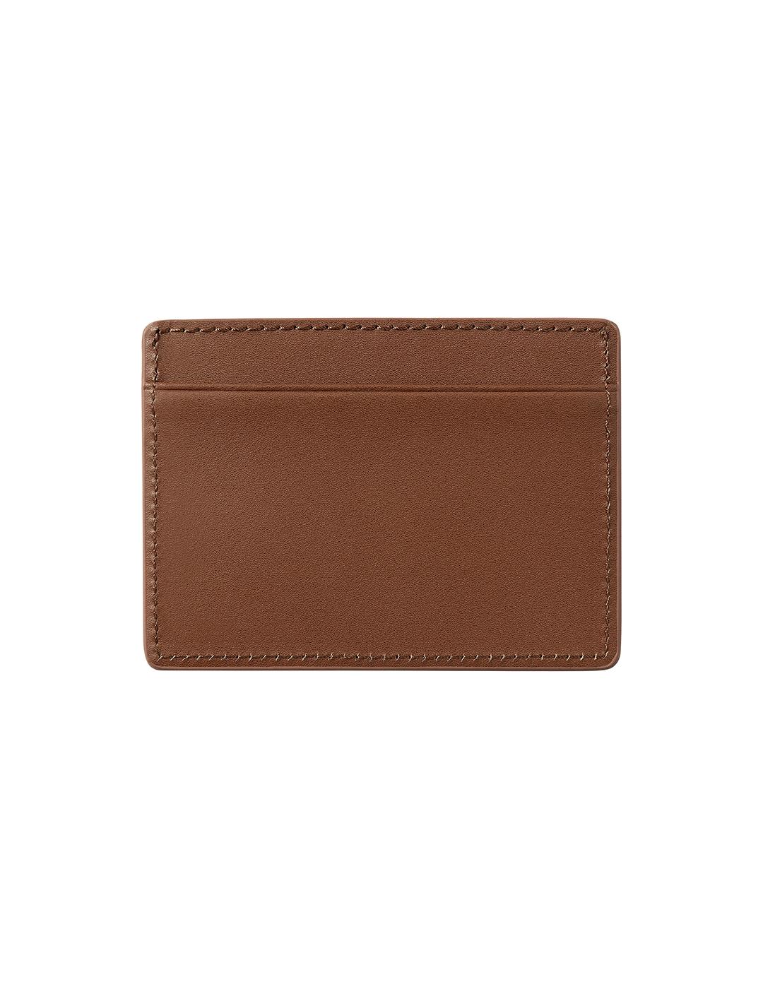 Tarjetero Carhartt Wip Vegas Cardholder piel cognac hombre