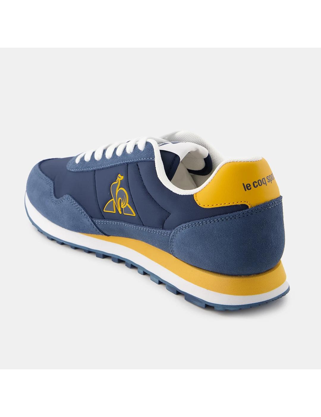 Zapatillas Le Coq Sportif Astra 2 marino amarillo de hombre