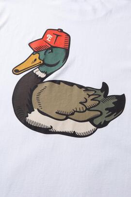 Camiseta Edmmond Duck Pond blanca de hombre