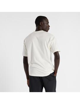 Camiseta New Balance blanca de hombre