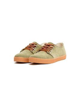 Zapatillas Pompeii Higby ante hydro verde khaki de hombre