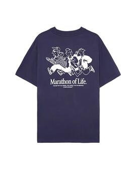 Camiseta Pompeii Marathon Of Life marino de hombre