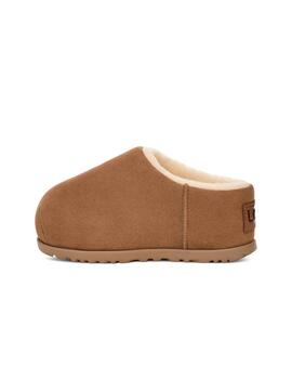 Zuecos UGG Pumped Slide camel de mujer