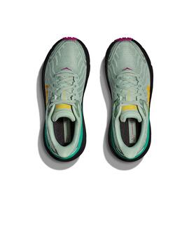 Zapatillas Hoka Challenger 7 verdes de mujer