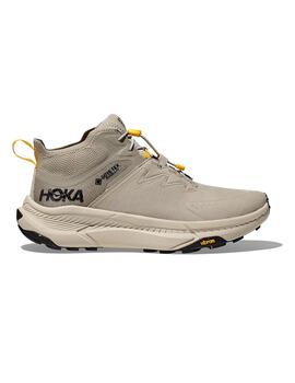 Botas Hoka Transport Chukka goretex beige de hombre