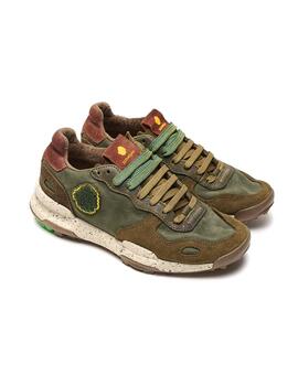 Zapatillas Satorisan Chacrona Premium verde oscuro de hombre